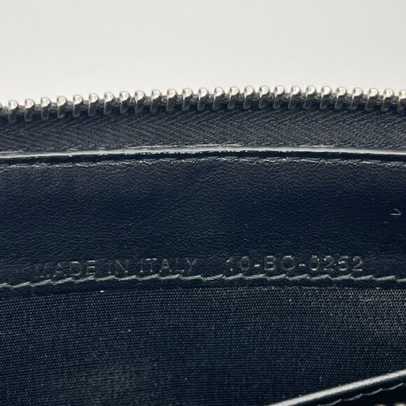 Dior Long Zipped Wallet Beige and Black Dior Oblique Jacquard - Preowned - Picture 12 of 13
